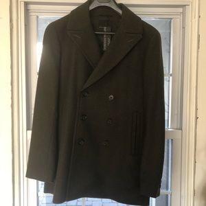 Banana Republic Wool Blend Pea Coat NWT